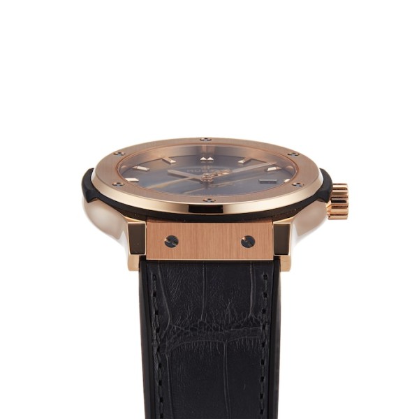 Classic Fusion Men Automatic Grey Alligator Watch 542.OX.7081.LR