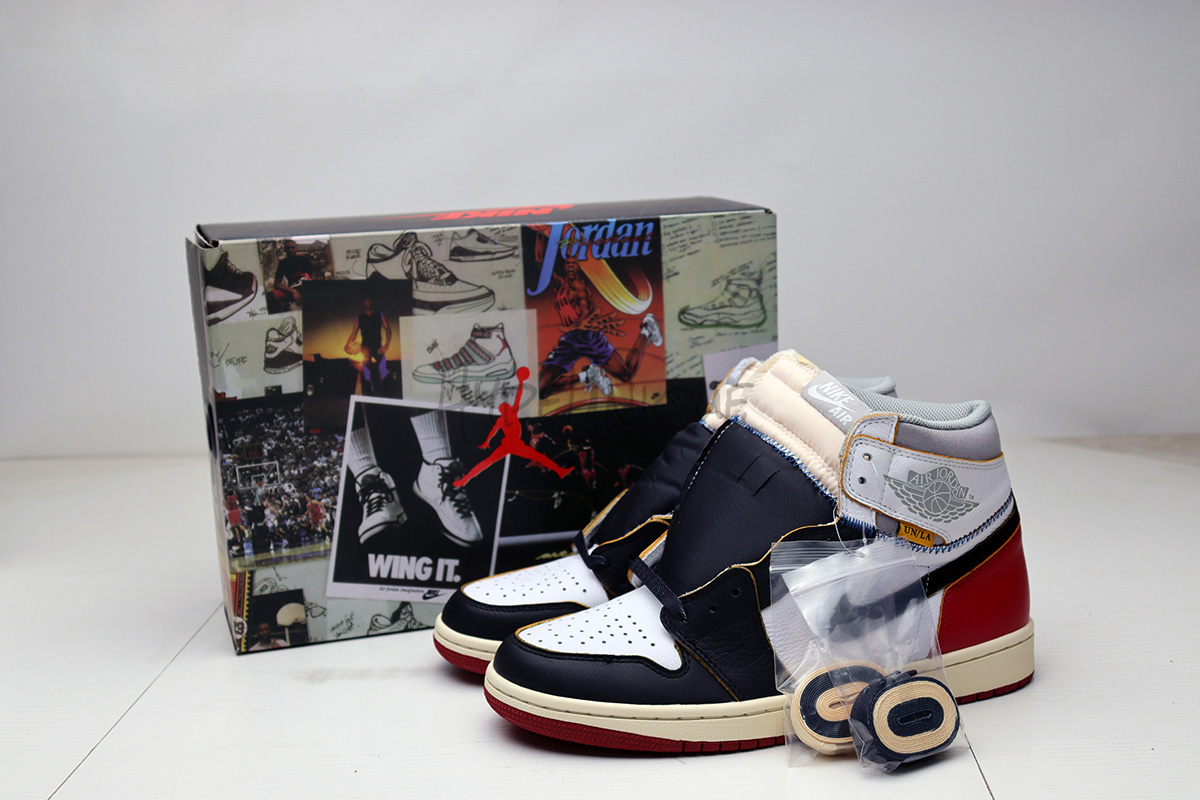 2.0 Union x Air Jordan 1 ‘Black Toe’