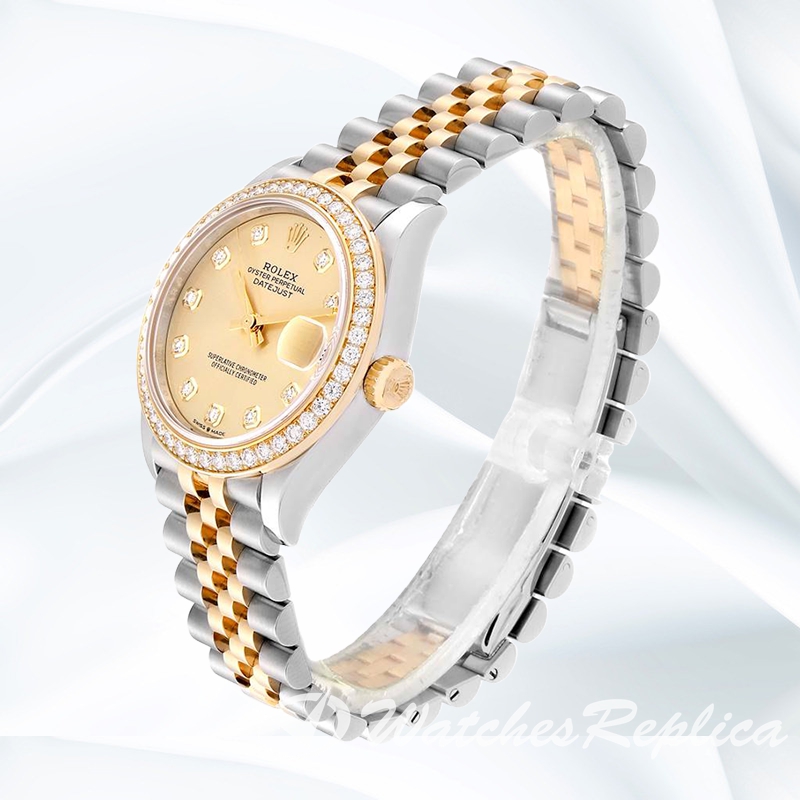 Datejust m278383rbr-0026 Ladies 31mm Champagne Dial