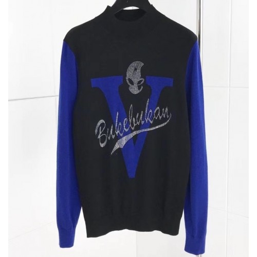 Louis Vuitton Sequins Sweater Black/Blue
