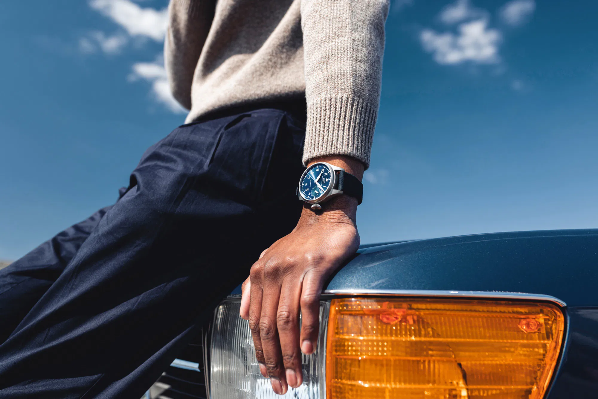 Schaffhausen big Pilots watch racing works iw501019