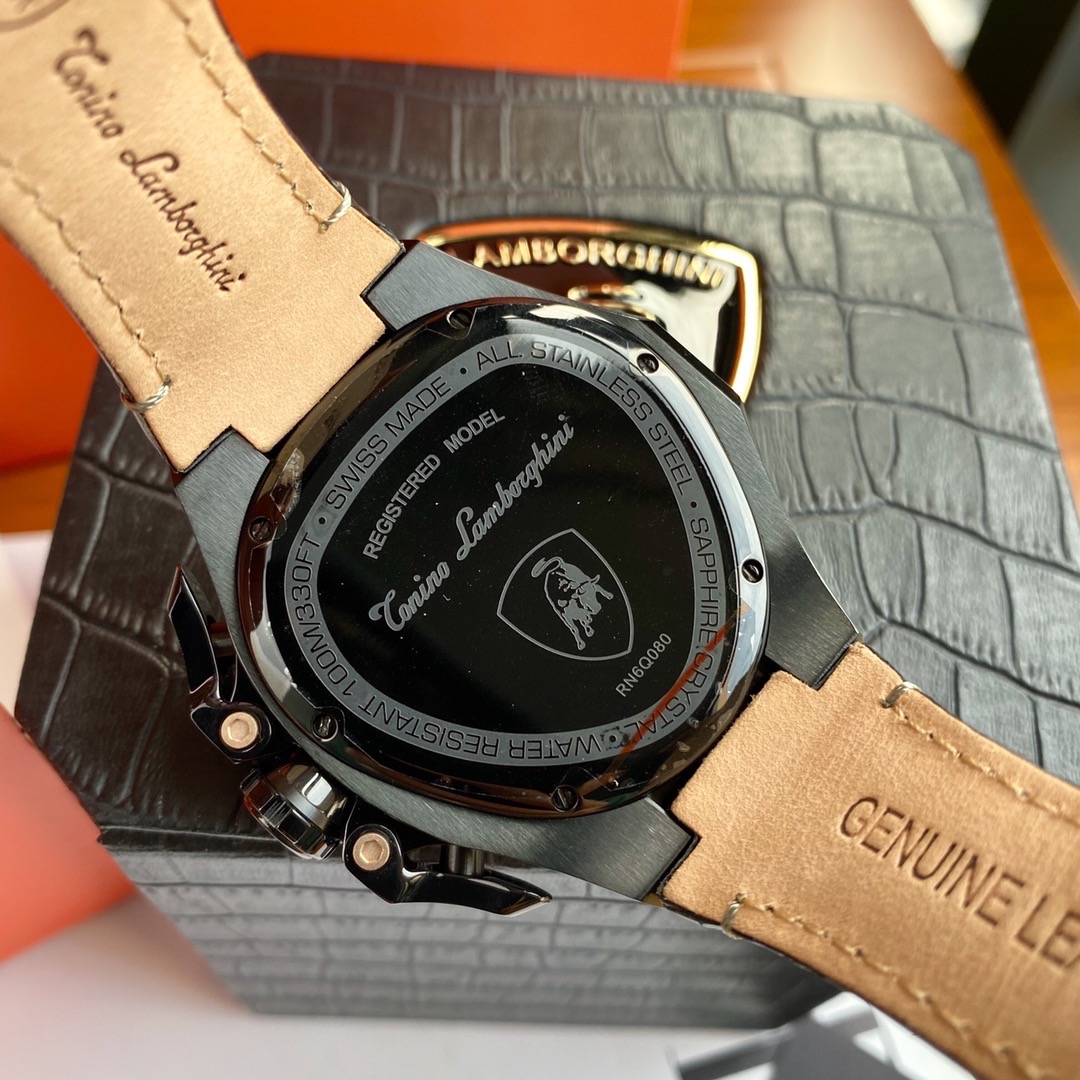 Tonino Lamborghini New Spyder Chronograph Black / Gold