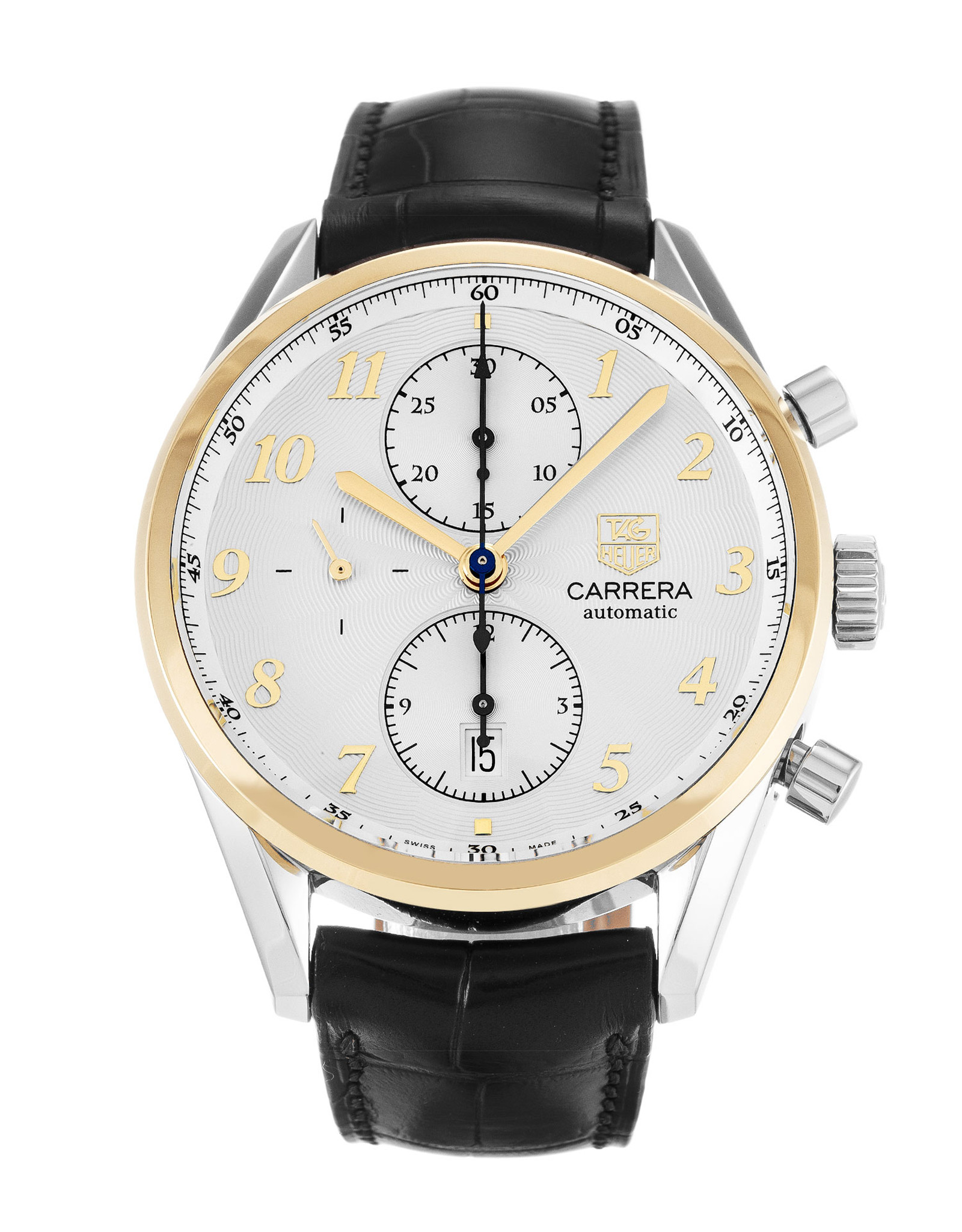 Carrera CAS2150.FC6291 White Dial Number Markers 41MM