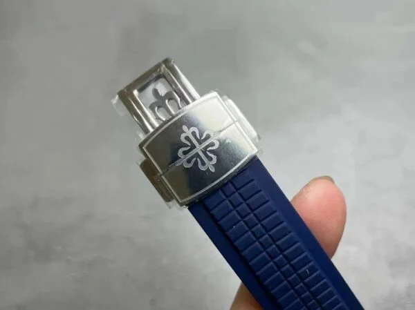 Aquanaut 5968A-001 Chronograph 42.2 mm,Steel,5968A-001 Blue Strap