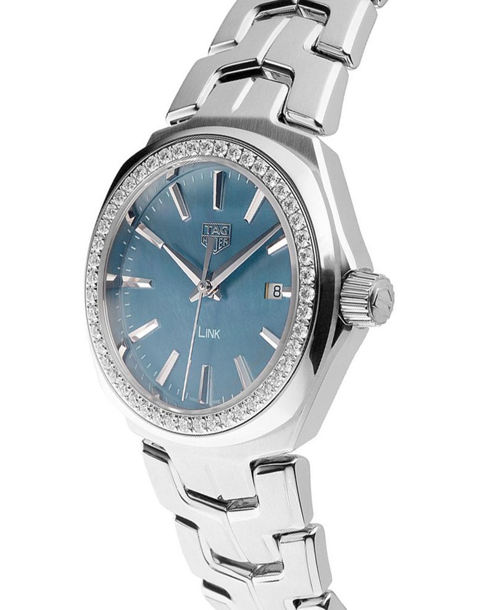 Link Mother of Pearl Blue Dial WBC1315.BA0600 32MM