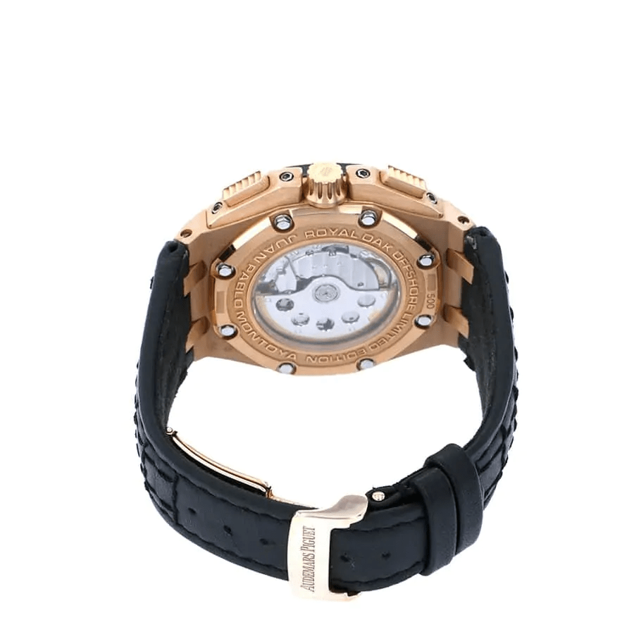 Royal Oak Offshore Juan Pablo Montoya 42 mm, Rose Gold/Carbon Ref. 26030RO.OO.D001IN.01