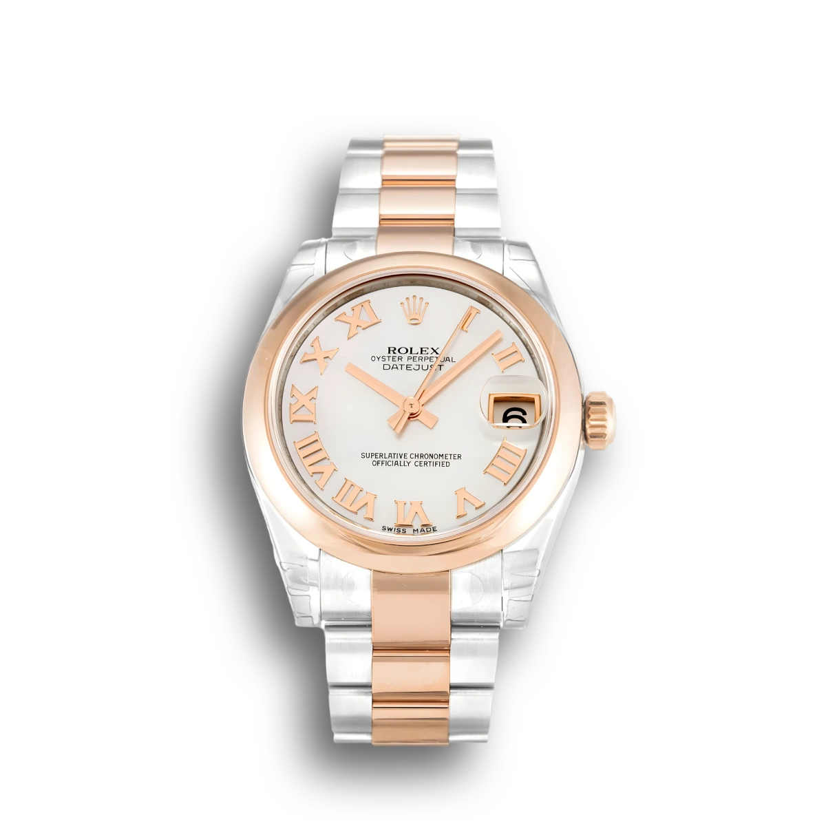 Datejust Mid-Size Pearl-White Dial 178241