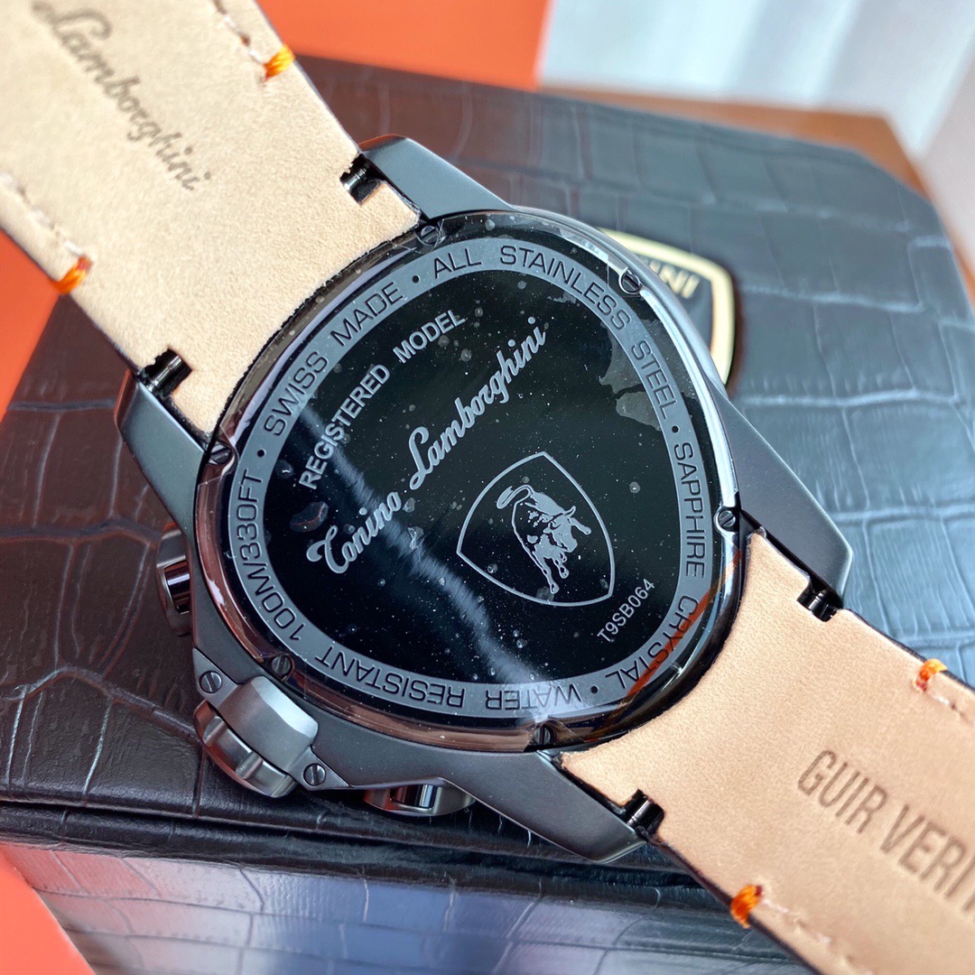 Tonino Lamborghini New Spyder Chronograph black / orange