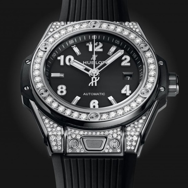 Big Bang Women Automatic Black Rubber Watch 485.SX.1170.RX.1604