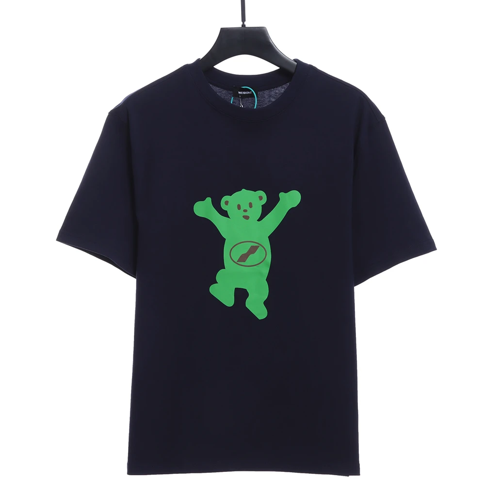 Bear LOGO T-shirt(Blue/White/Black)