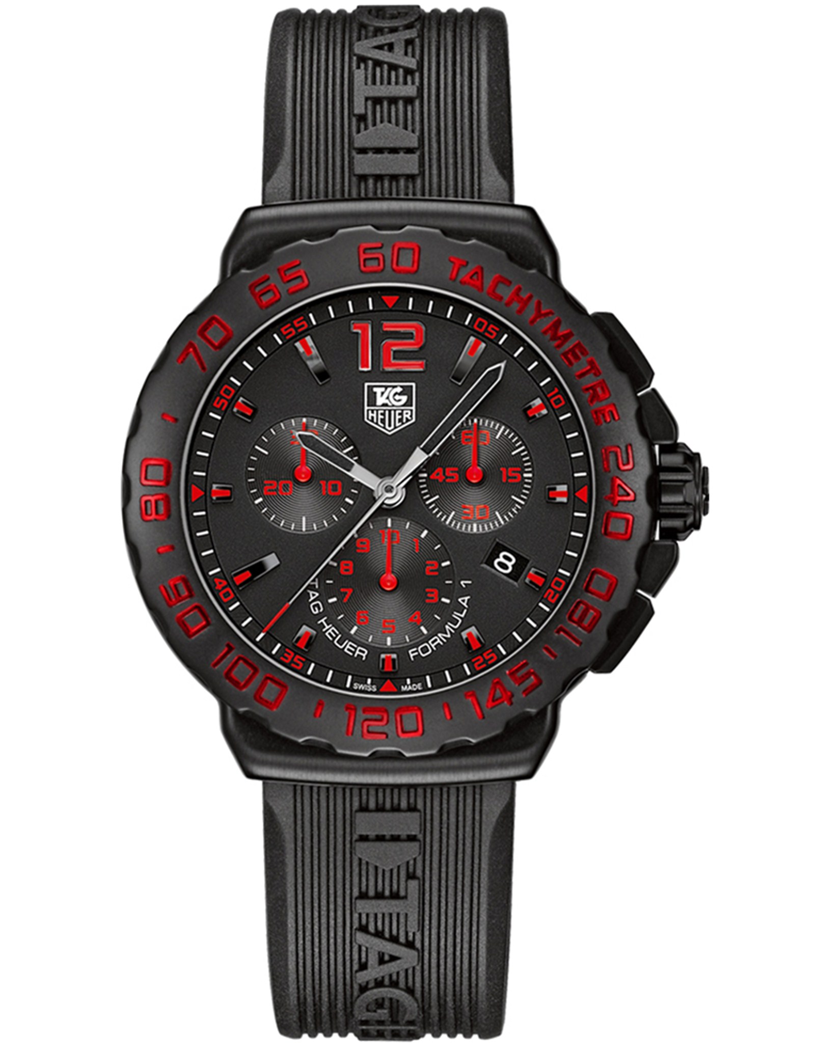 Formula 1 Black Dial Chronograph Men's Watch CAU111D.FT6024 42MM