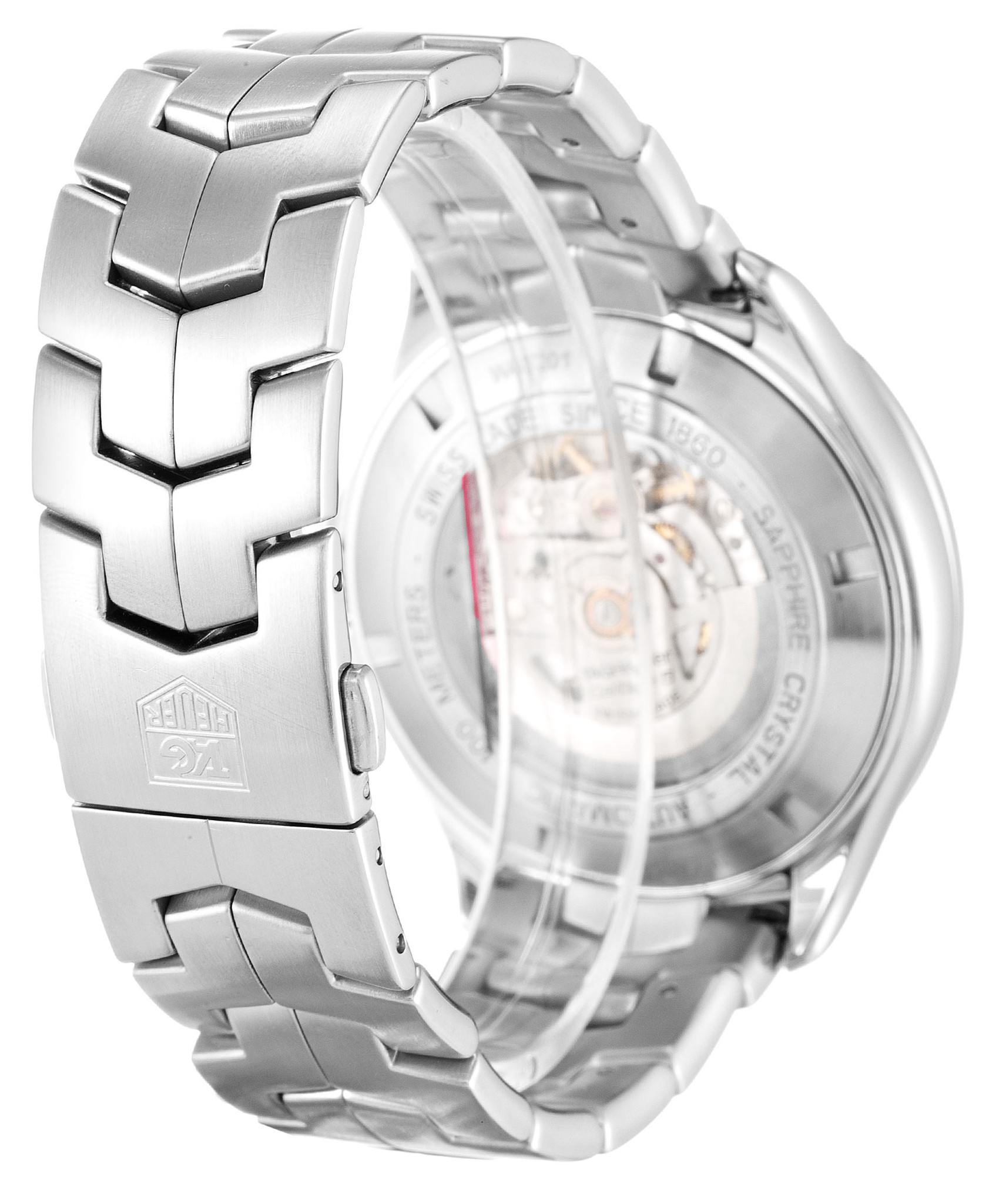 Silver Dial Stainless Steel Strap WAT2011.BA0951 42 MM