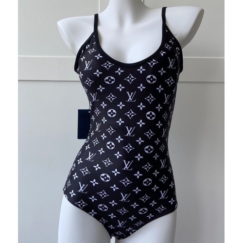 Louis Vuitton Monogram Swimsuit Black