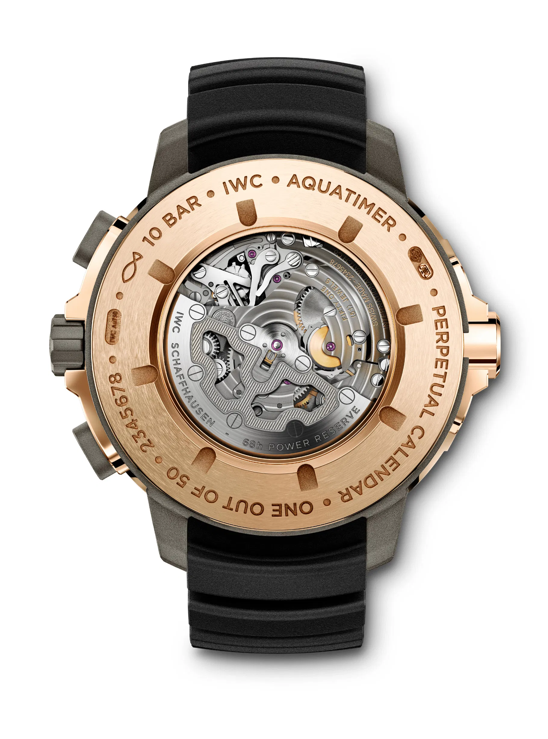 Aquatimer perpetual calendar digital date month iw379402