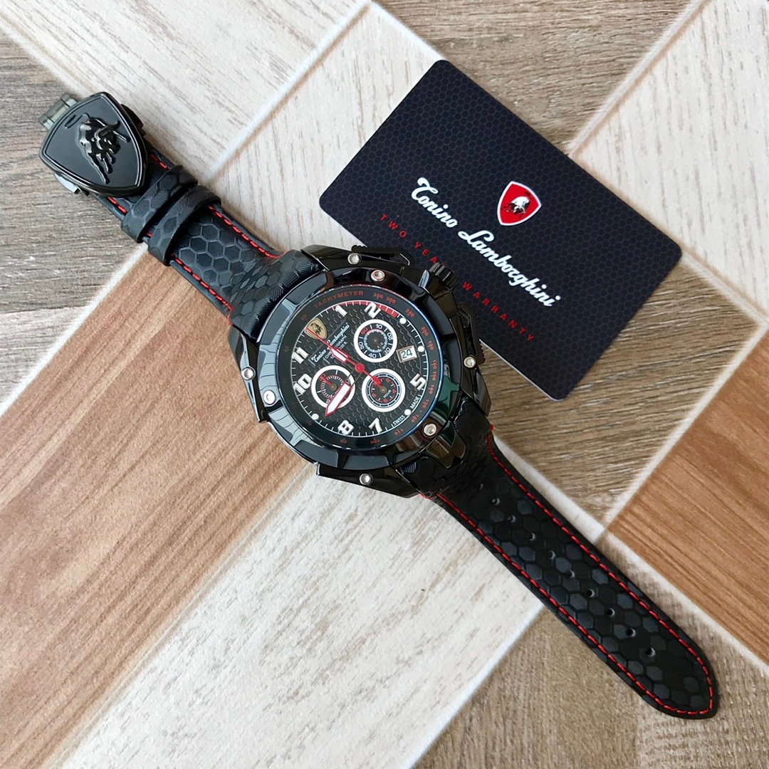 Tonino Lamborghini New Spyder Chronograph Black 340X