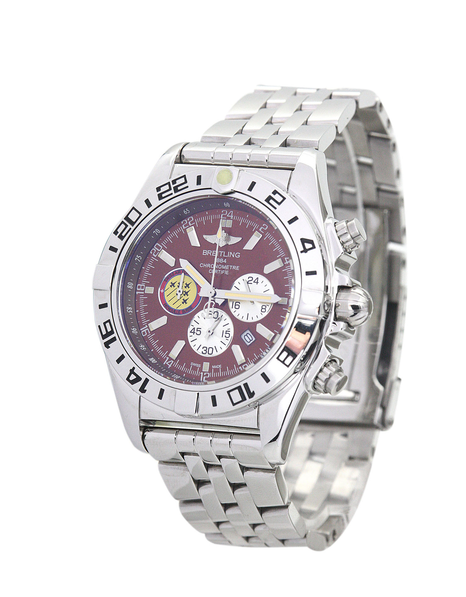 Chronomat Stick Markers Stainless Steel Strap