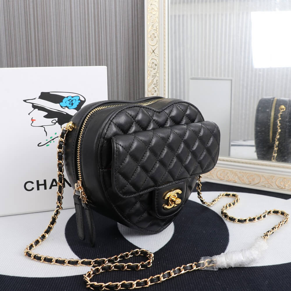 Chanel 22s Heart Bag