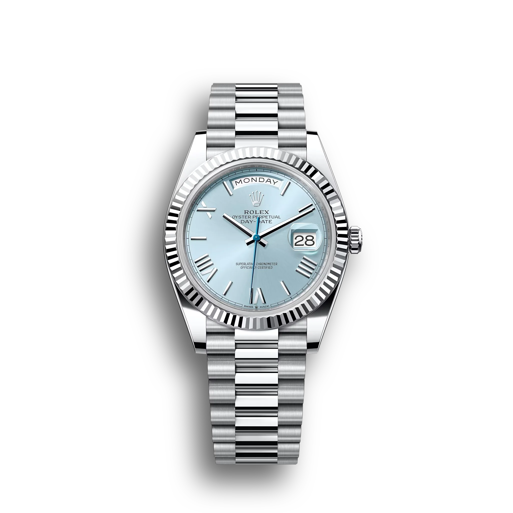 Day-Date 128396TBR Blue