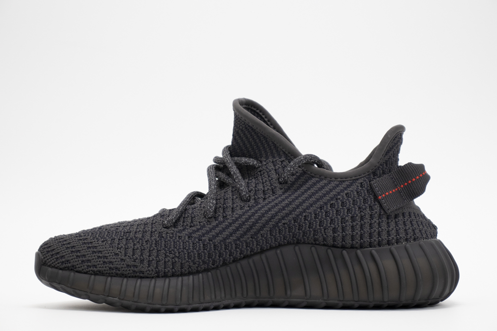 Yeezy 350 V2 Static All Black Non-reflective