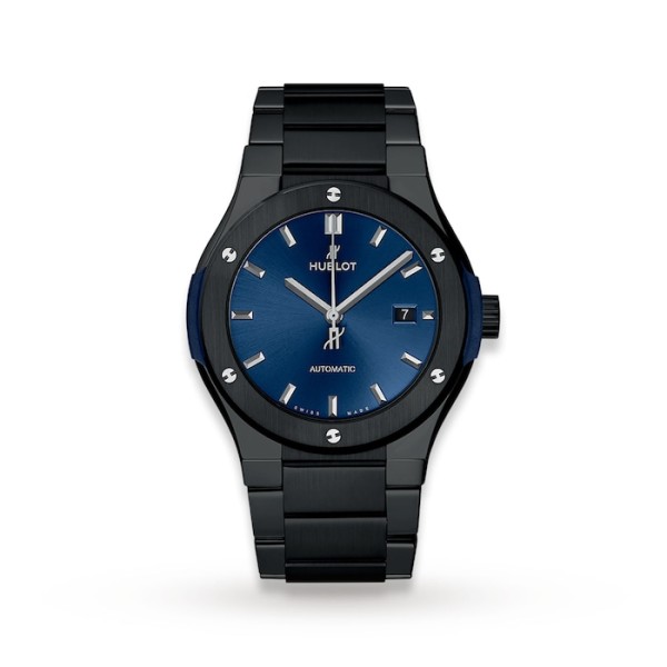 Classic Fusion Men Automatic Blue Ceramic Watch 548.CM.7170.CM