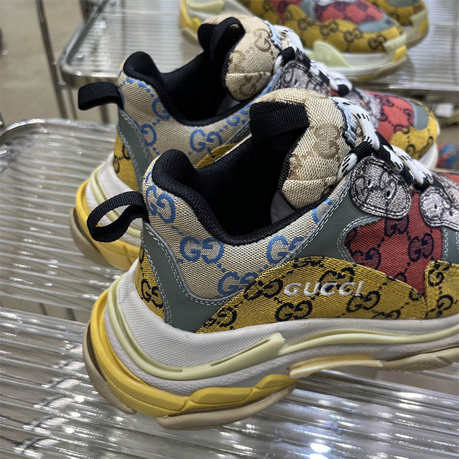 Balenciaga x Gucci triple sneakers