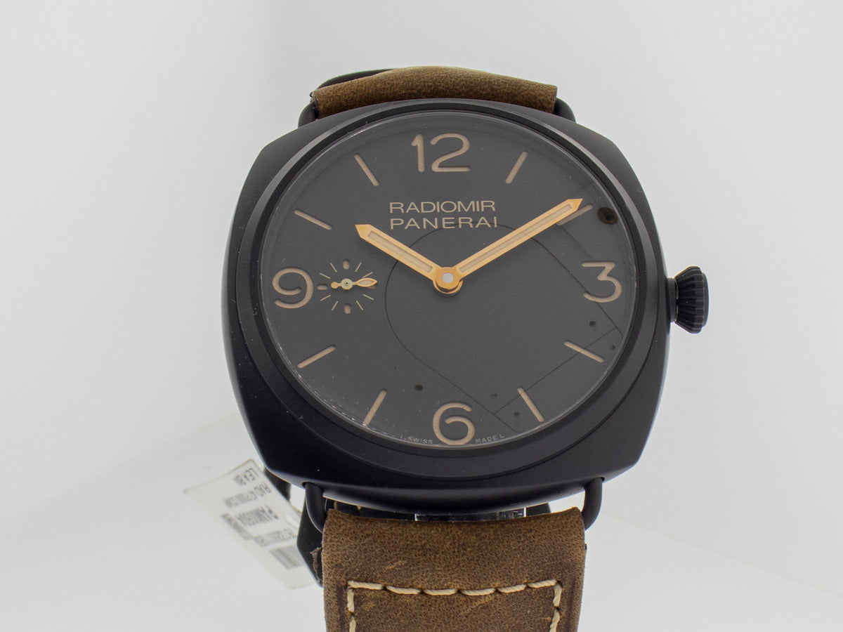 Historic Radiomir 3 Days - Composite - Black Arabic Dial - PAM00504