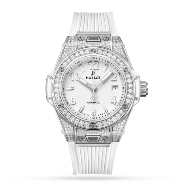 Big Bang Women Automatic White Rubber Watch 485.SE.2010.RW.1604