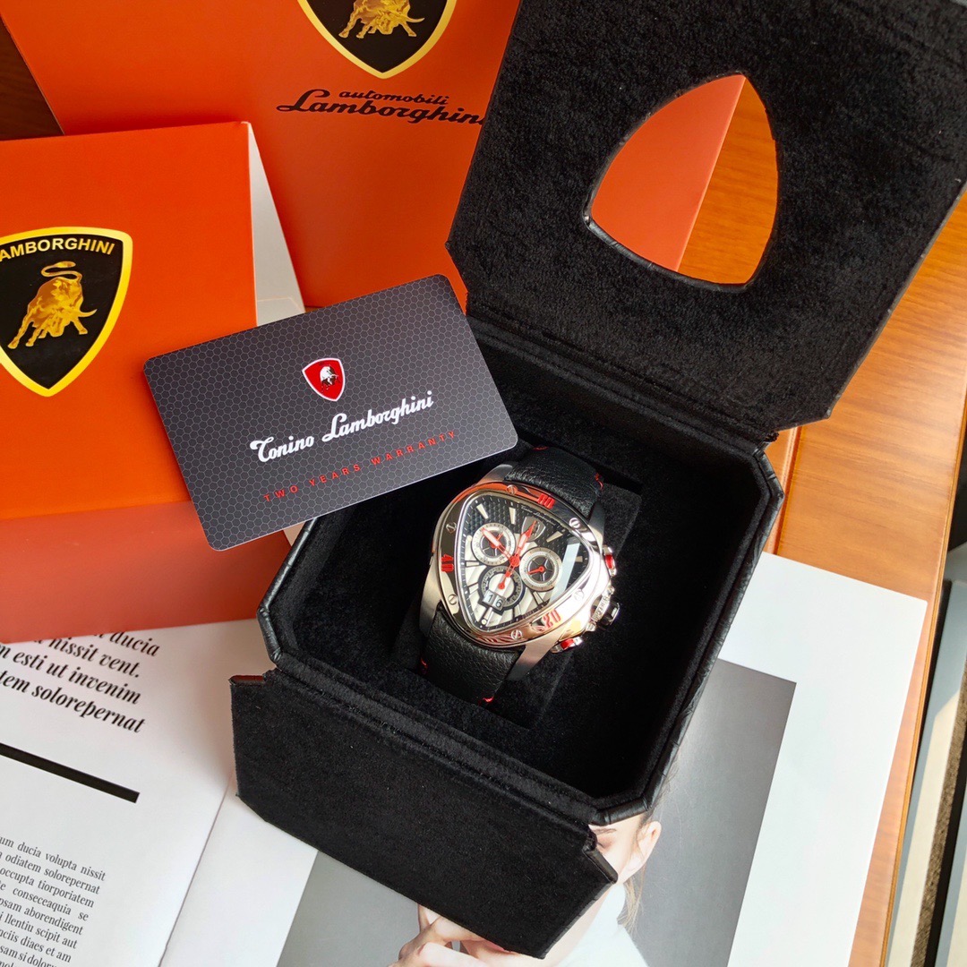 Tonino Lamborghini New Spyder Chronograph White / Red