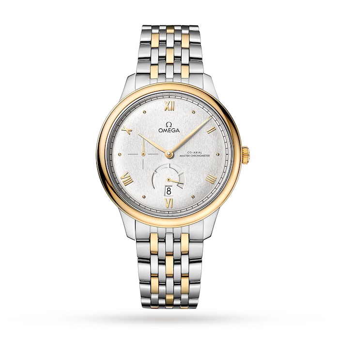 De Ville Prestige Co-Axial Chronometer Power Reserve 41mm Mens Watch Silver