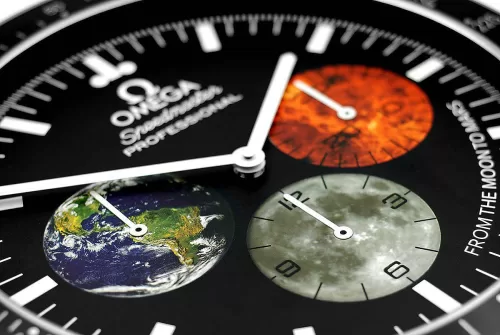 speedmaster moon to mars wall clock