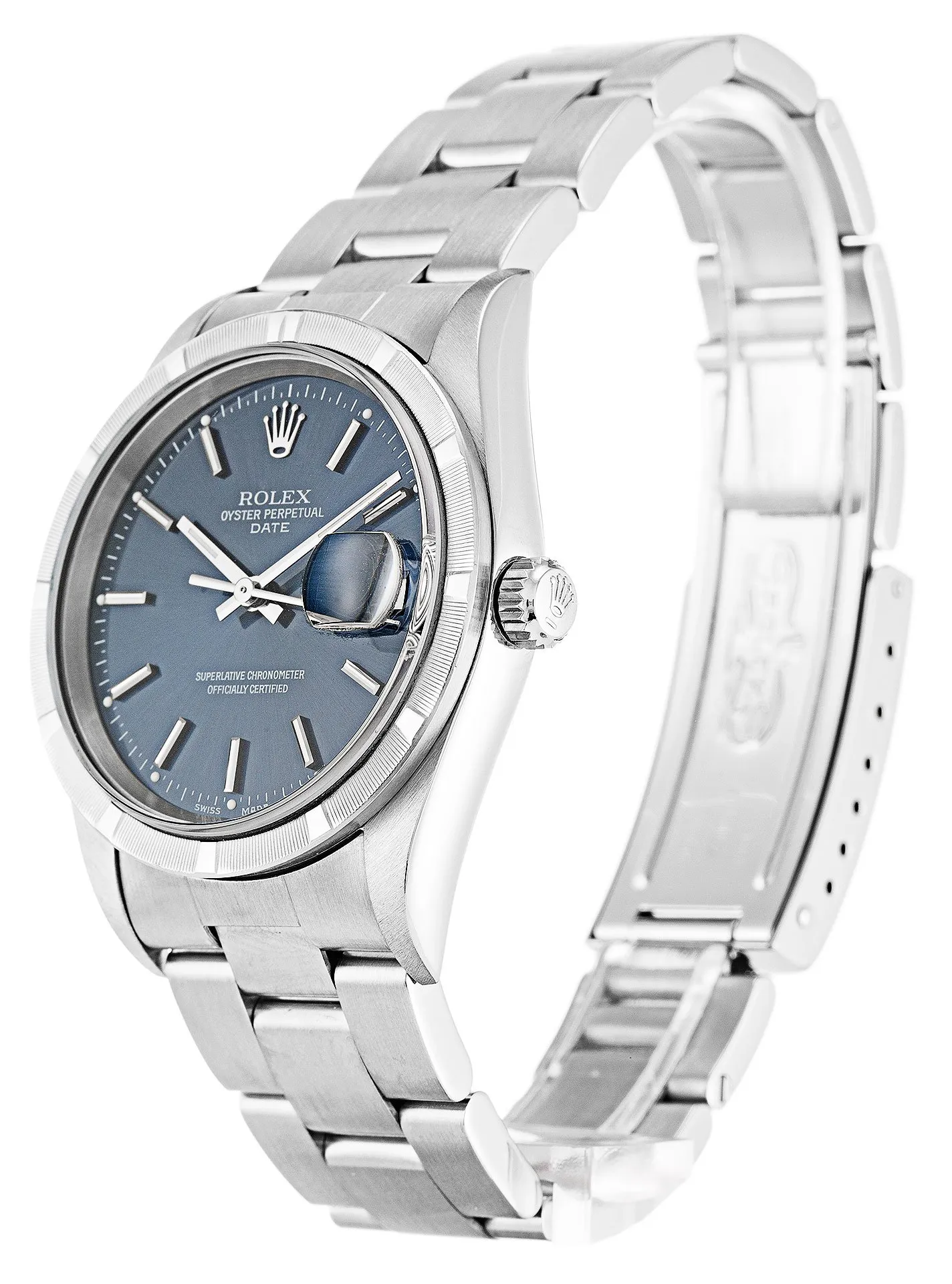 Oyster Perpetual Date Blue 15210