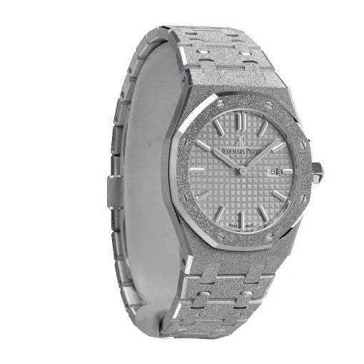 Royal Oak Frosted Gold 33 mm, Gem Set Ref. 67653BC.GG.1263BC.01