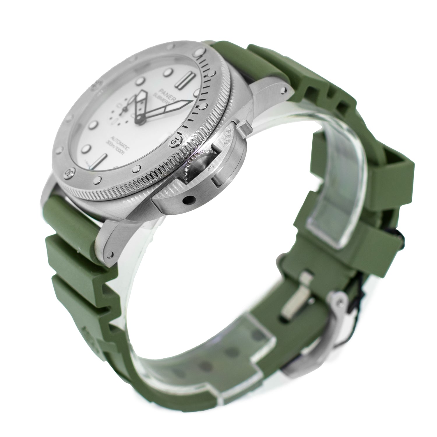 Submersible Quarantaquattro Bianco Steel White Index 44mm PAM01226
