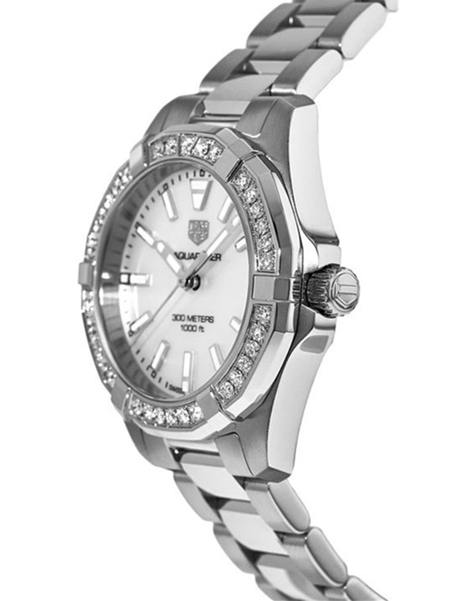 Aquaracer Diamonds Save WoMen's Luxury Watch WBD1313.BA0740 32 MM