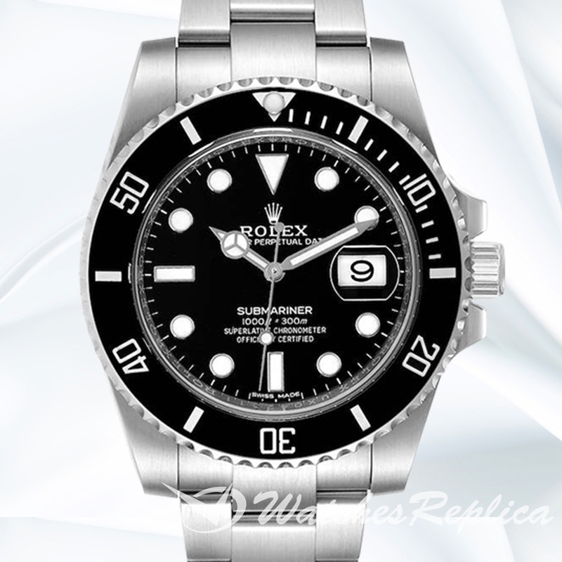 Submariner Men's 40mm 116610LN Watch Black Dial