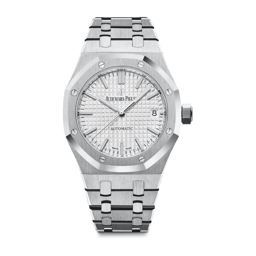 Royal Oak 37 mm, Silver Ref. 15450ST.OO.1256ST.01
