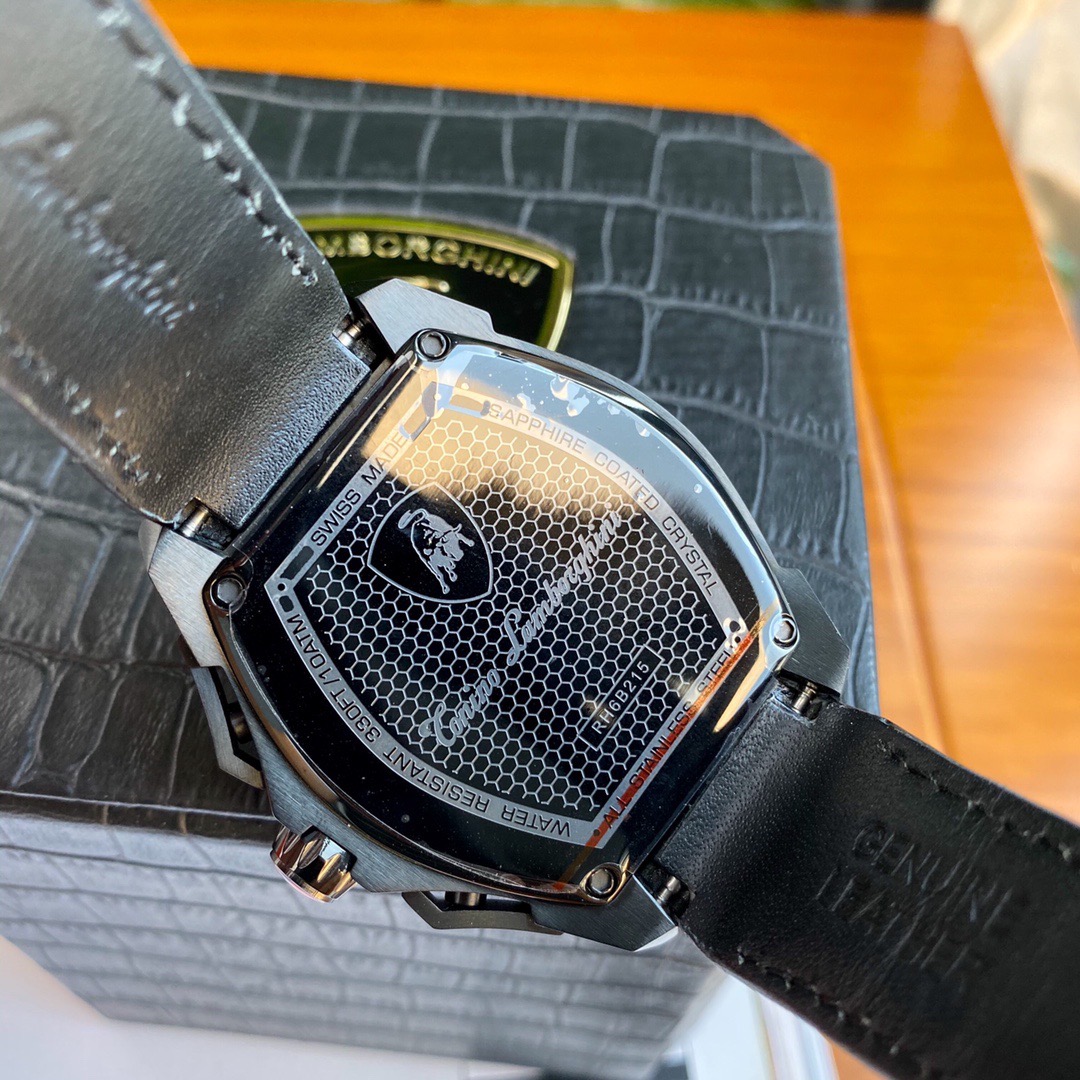 Tonino Lamborghini New Spyder Chronograph Black / red