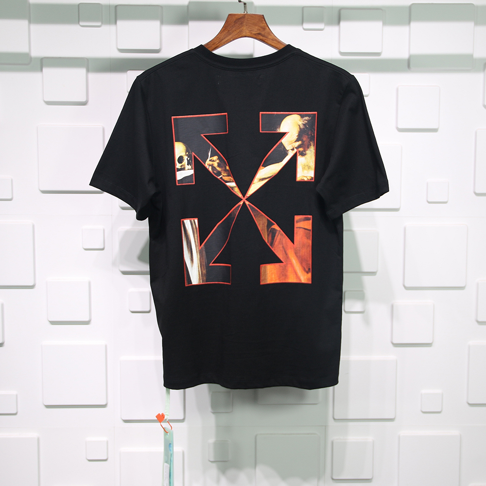 OFF-WHITE C/O VIRGIL ABLOH COTTON-JERSEY T-SHIRT