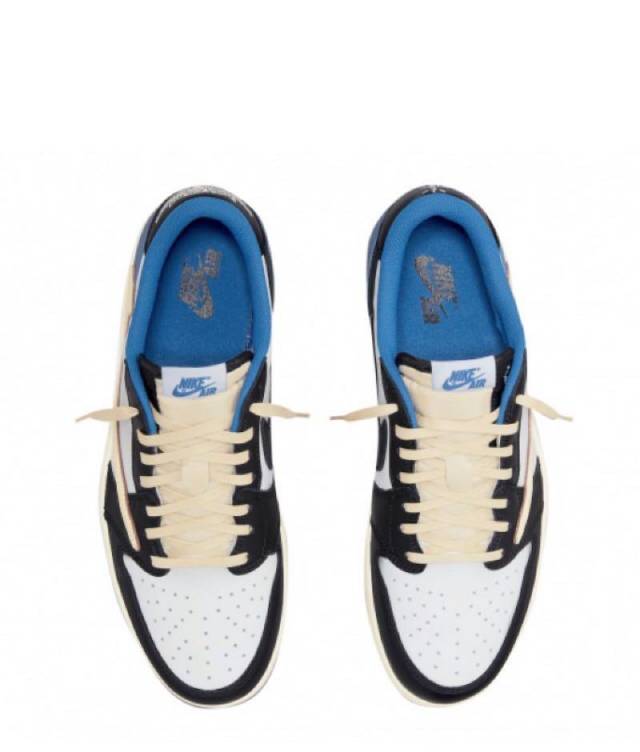 Air jordan 1 low og x travis scott x fragment (mens)