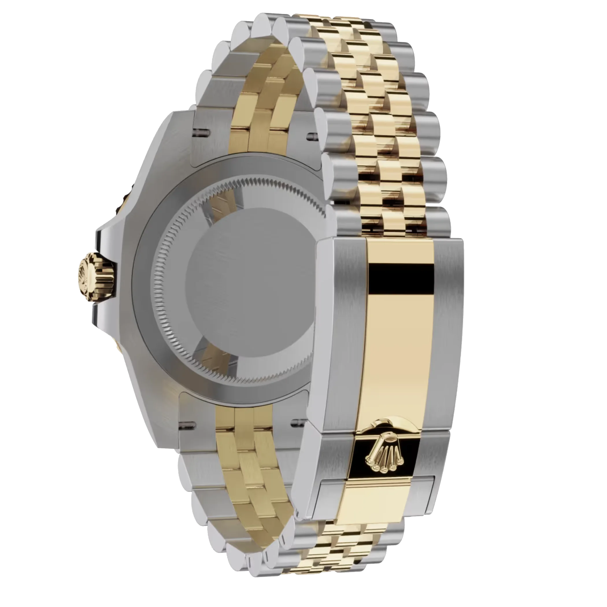 GMT-Master II: Yellow gold, black dial, Jubilee bracelet, m126713grnr-0001