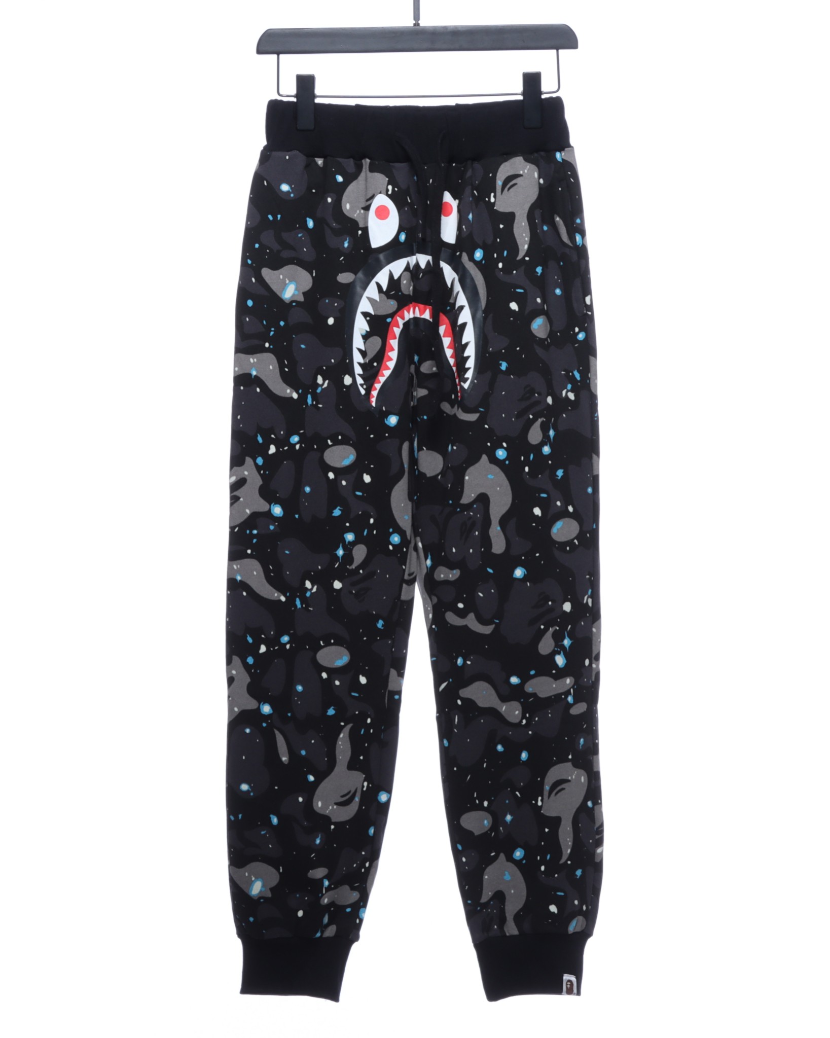 Printed camouflage trousers