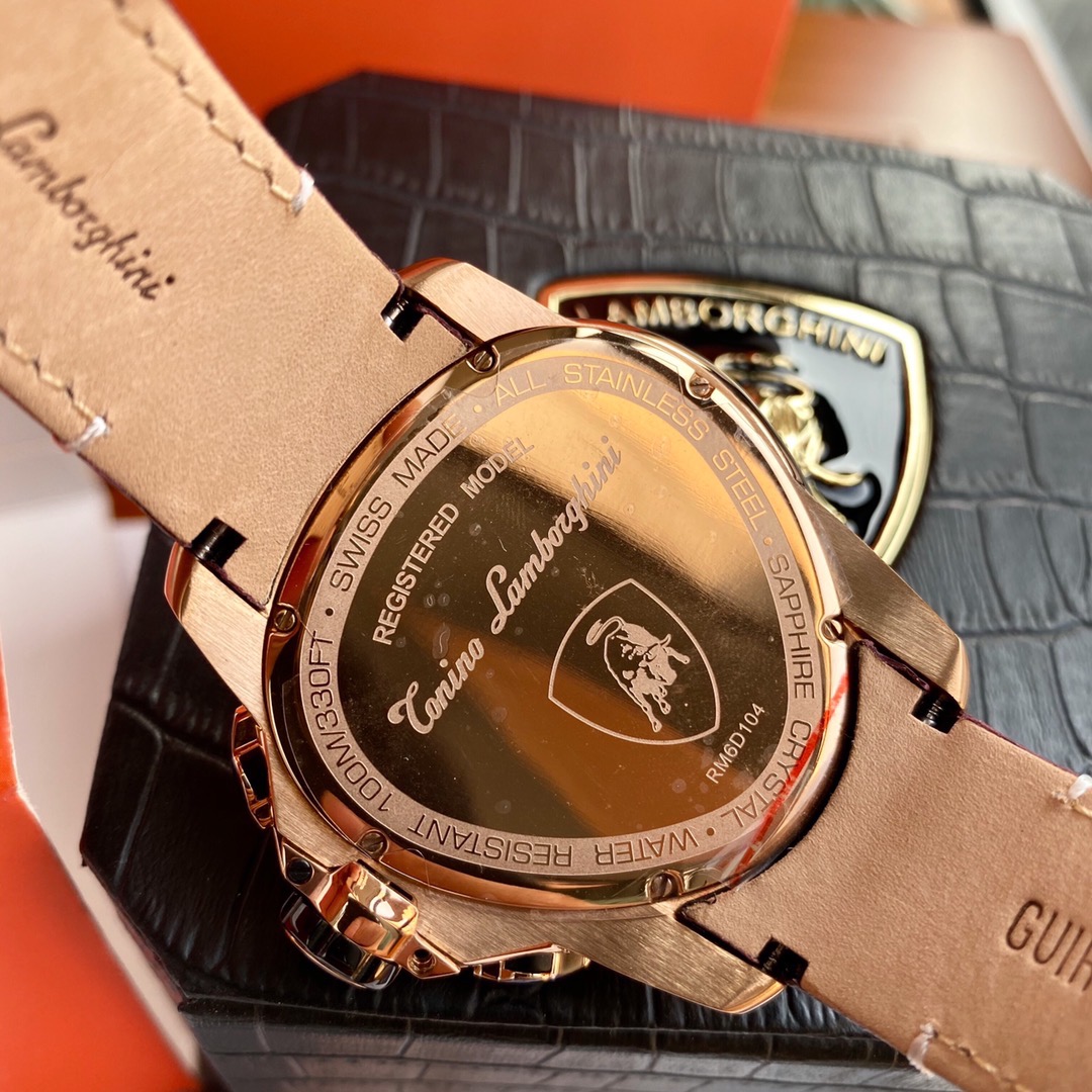 Tonino Lamborghini New Spyder Chronograph Red / Gold
