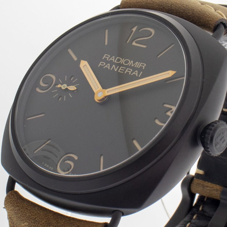Historic Radiomir 3 Days - Composite - Black Arabic Dial - PAM00504
