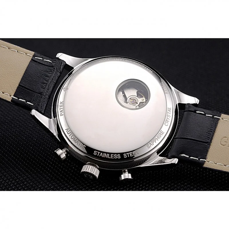 Moonphase Chronograph Dial White 41 mm, Stainless Steel