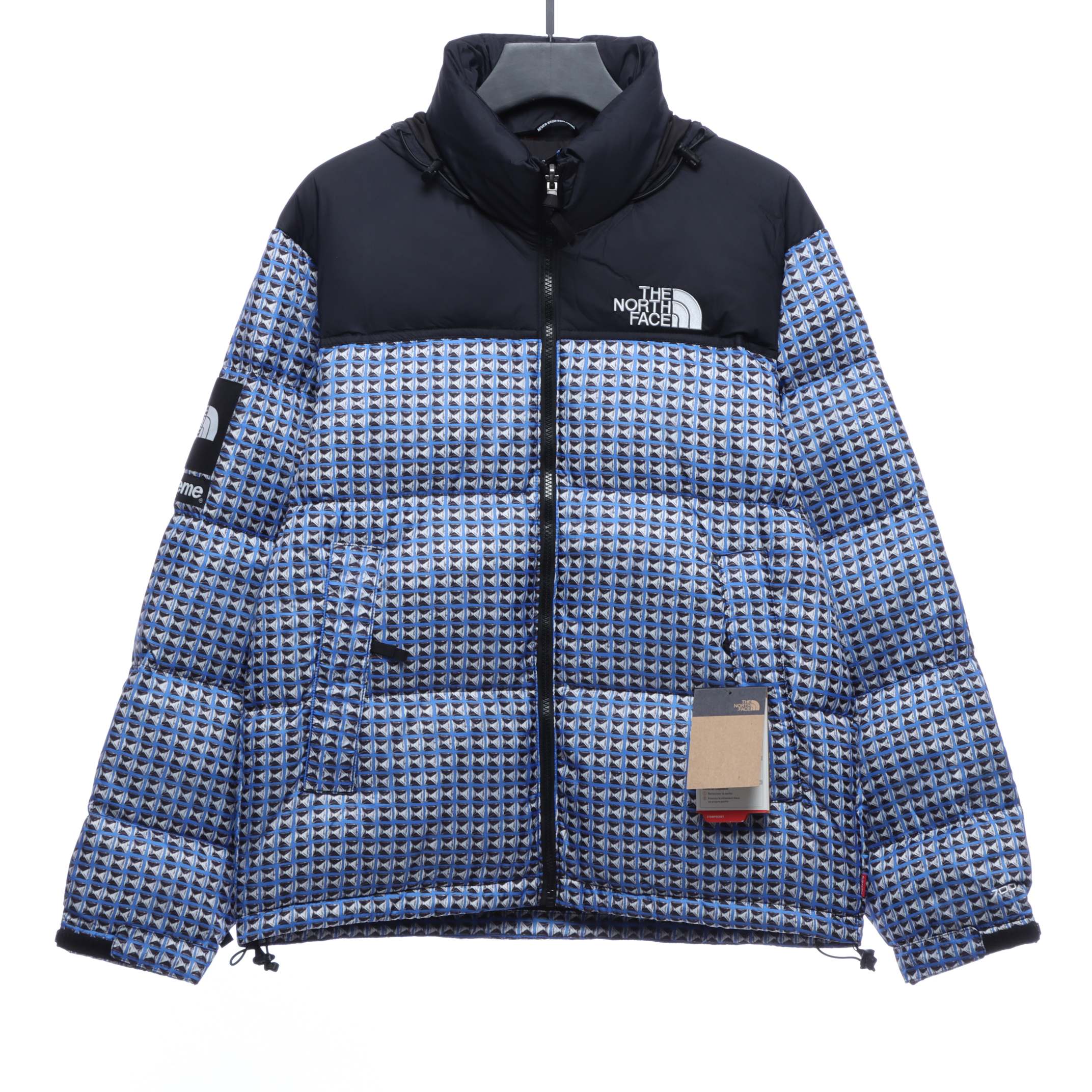 Joint rivet down jacket