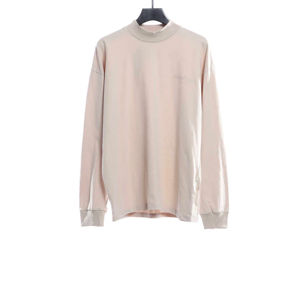Letter Flock Print Long Sleeve Shirt