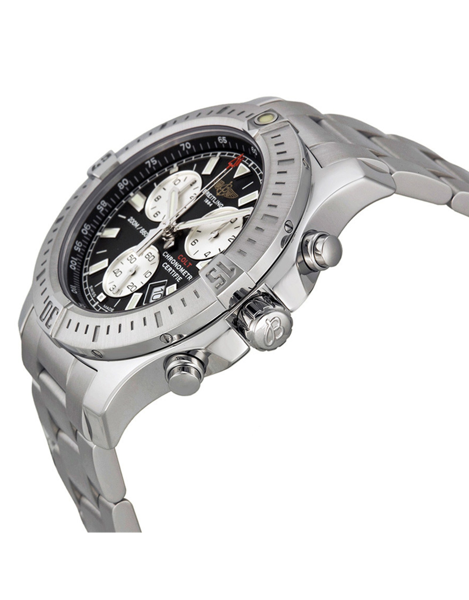 Colt Black Dial Stick Markers A7338811 BD43SS