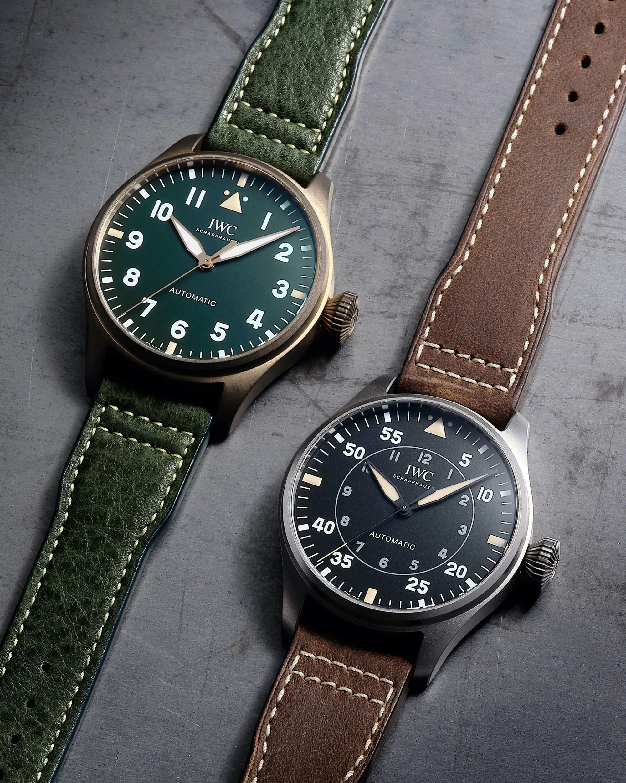 Schaffhausen big Pilots watch 43 spitfire iw329701