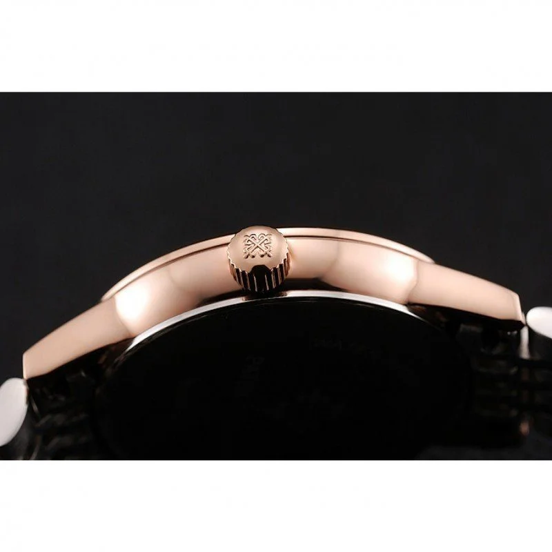 Calatrava Ladies Dial White 28 mm, Yellow Gold