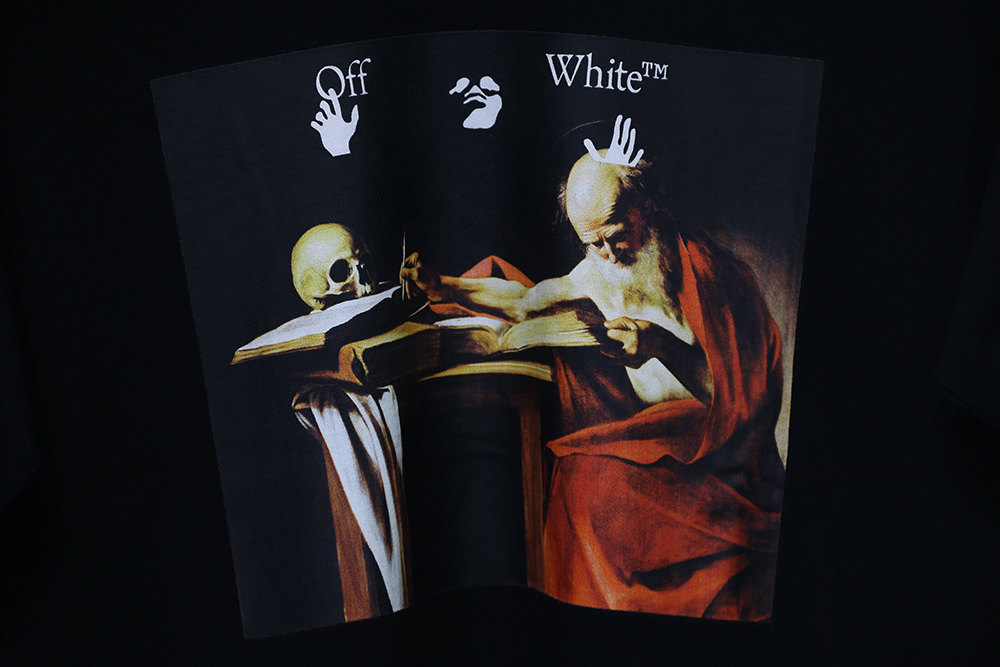 OFF-WHITE C/O VIRGIL ABLOH COTTON-JERSEY T-SHIRT